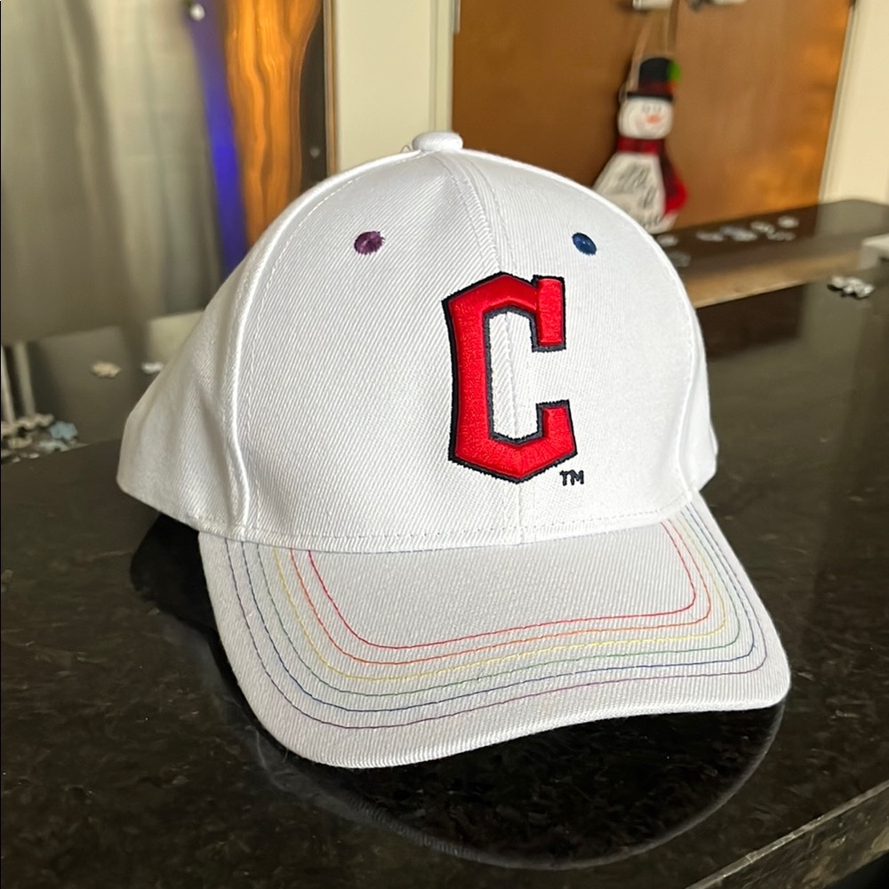 Cleveland Guardians Cap with Red C Logo